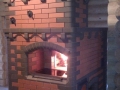фотография русская печь для дома из красного кирпича