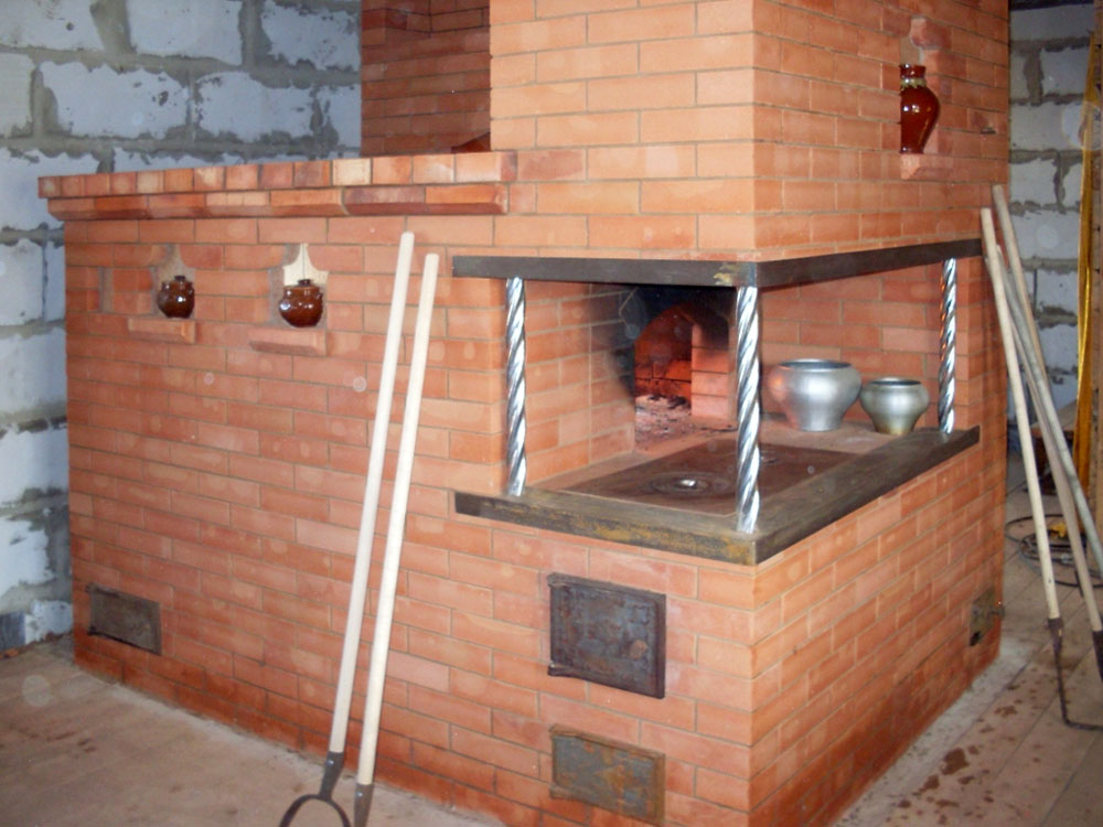 Старая русская печь с лежанкой — 70 фото обустройства