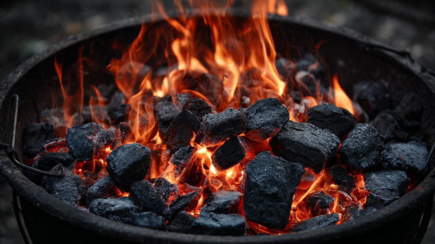 Готовим на барбекю: как правильно разжигать и поддерживать огонь?. Памятка по работе с углём и брикетами фото